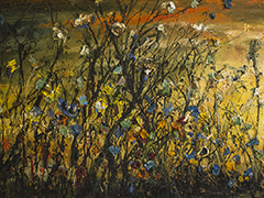 10 El mundo de lo salvaje, 2015, óleo sobre tela 80 x 156 cm