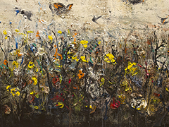 6 Flores etéreas, 2014, 120 x 150 cm