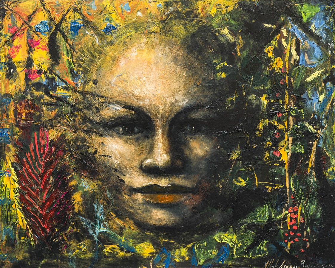 8 Amazonas 4, óleo sobre tela, 80 x 100 cm 